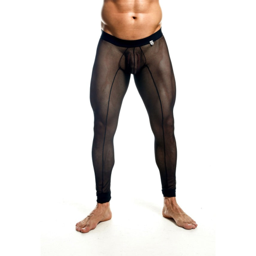 Мужские лосины в сеточку MaleBasics черные, S