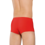 Труси-шорты с двумя декоративными молниями Soft Line Shorts 4500 красные, M