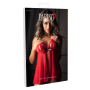 Бебидолл и стринги Daring Intimates с рюшками, красные, S-M
