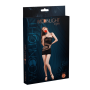 Эротическое платье-сетка Moonlight Lingerie Model 12 черное, One Size