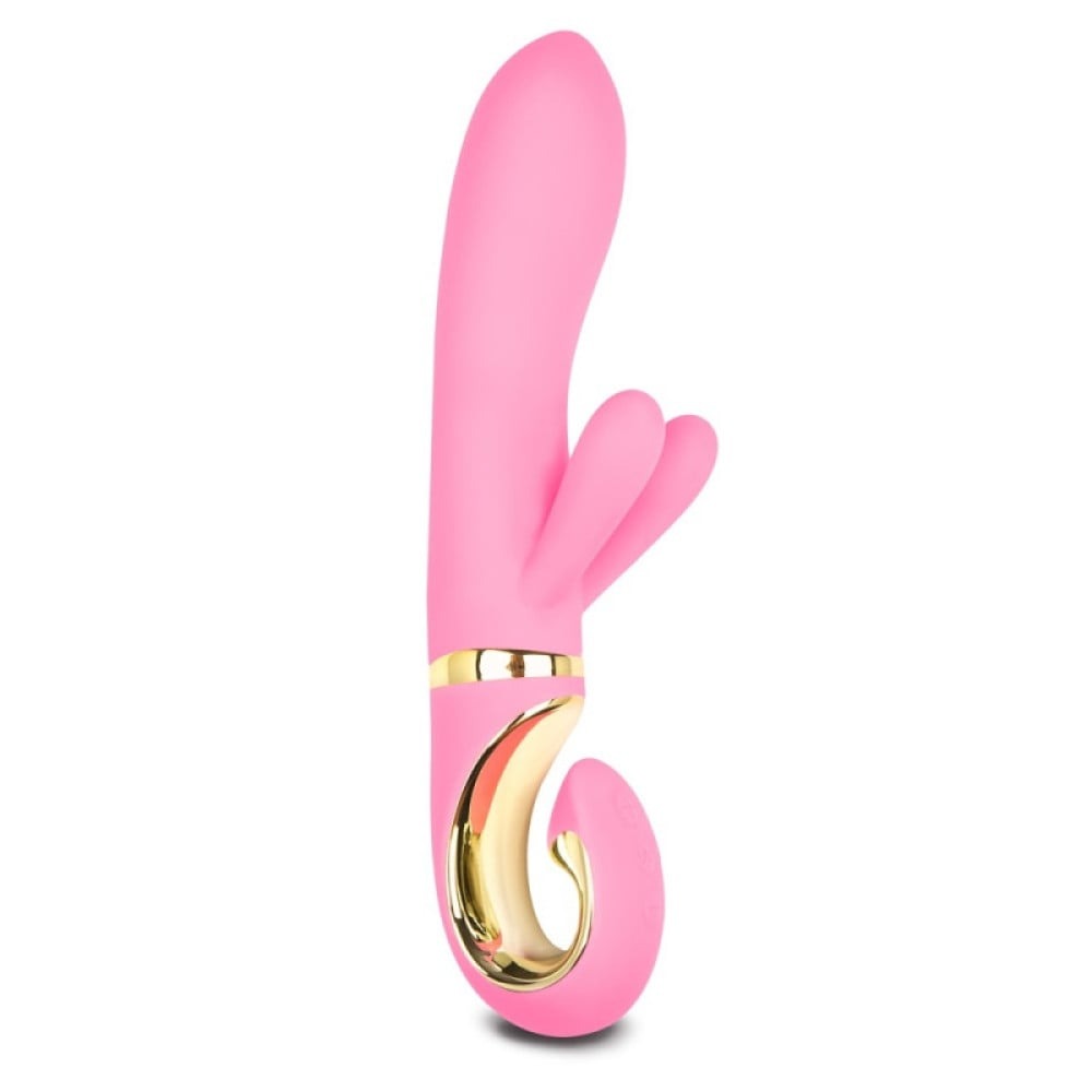 Вибратор-кролик для точки G из силикона G-Vibe розовый