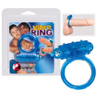 Виброкольцо силиконовое You2Toys Vibro Ring синее