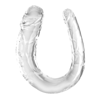 Фаллоимитатор двойной Pipedream King Cock Clear, прозрачный, M