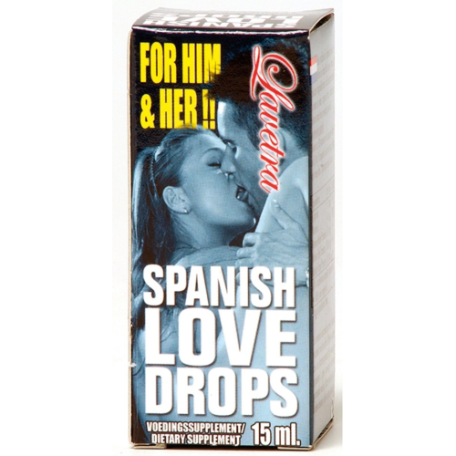 Капельки для разогрева для двоих Cobeco Spanish Lovedrops Lavetra, 15 мл