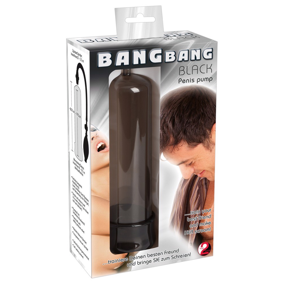 Помпа вакуумная You2Toys Bang Bang Penis Pump черная