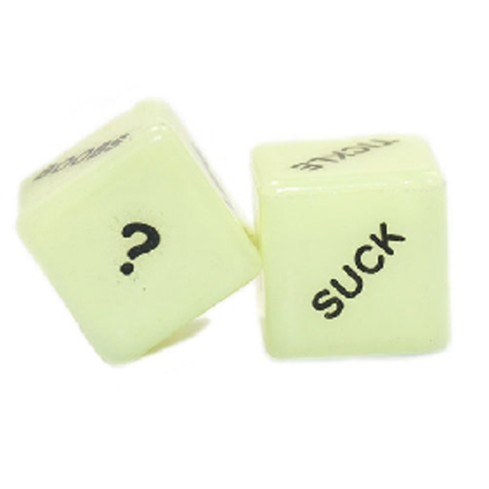 Кубики для секса EasyToys Glow in the Dark Dice светятся в темноте
