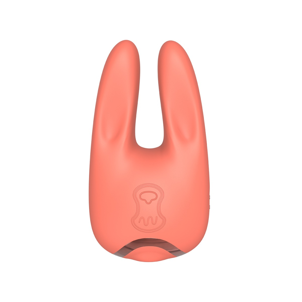 Стимулятор для клитора Chisa Kissen Bloom с вибрацией и всасыванием, оранжевый