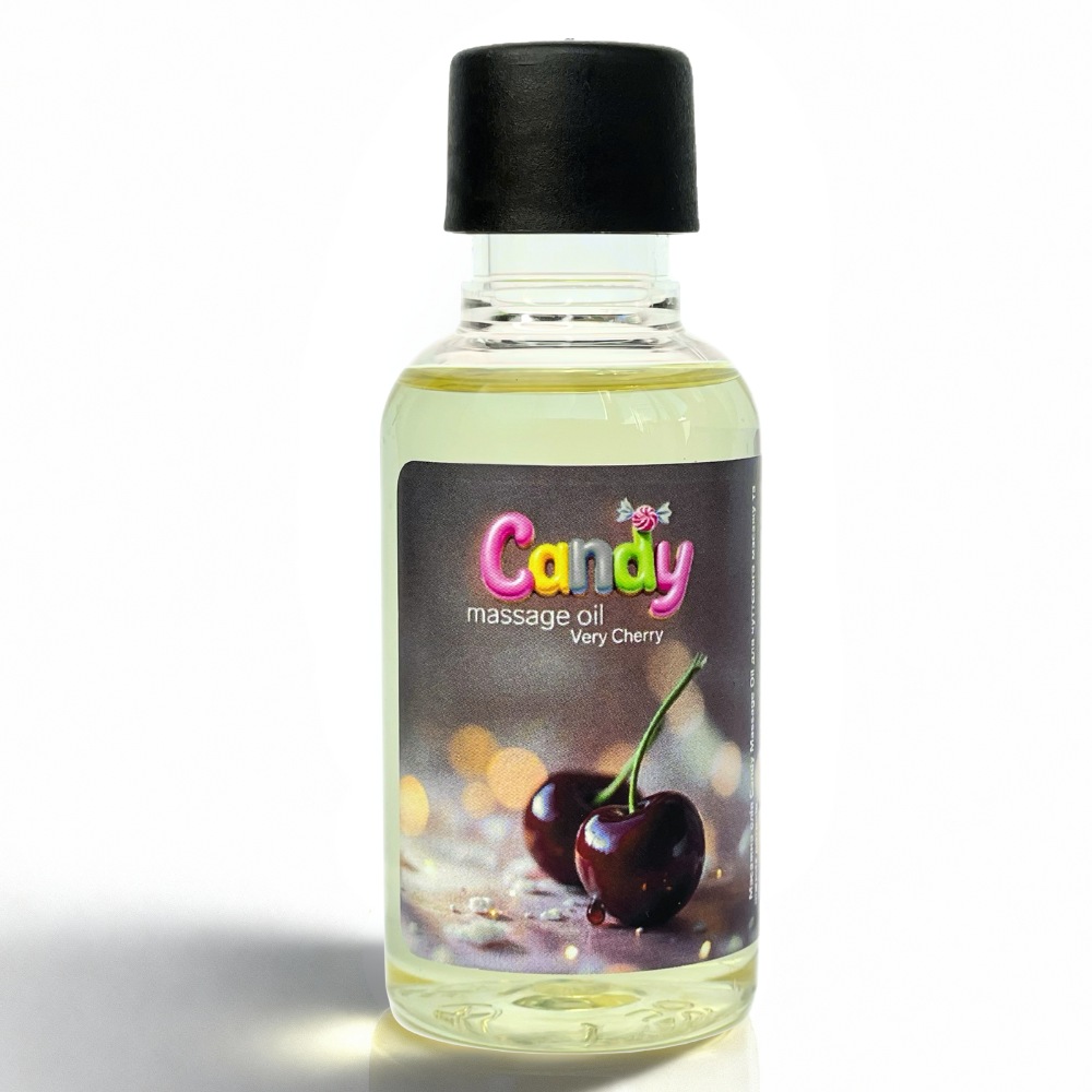Масло массажное Candy с ароматом Вишня, 50 мл