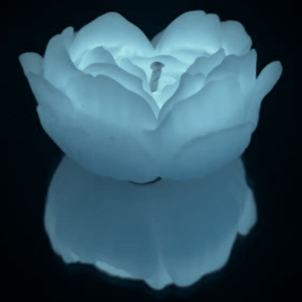 Свеча люминисцентная низкотемпературная GlowKink белая, М