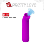 Вакуумный стимулятор PRETTY LOVE FORD фиолетовый, 11.6 х 2.7 см