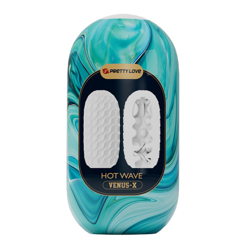 Мастурбатор яйцо Pretty Love Venus-X Egg рельефный, 13.1 х 6.5 см