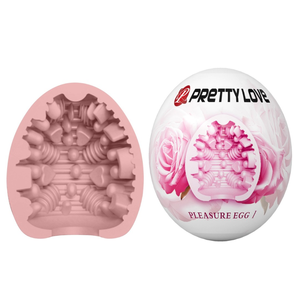 Мастурбатор яйцо PRETTY LOVE Pleasure Egg, розовое