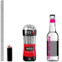 Мастурбатор Pipedream PDX Elite Viewtube See-Thru Stroker прозрачный, 18.5 см