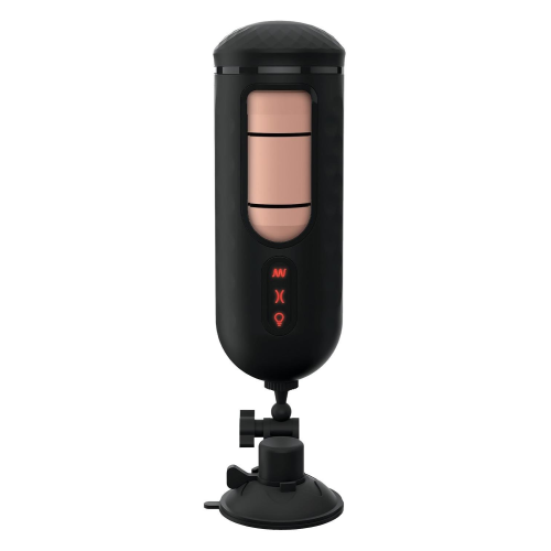 Мастурбатор с вибро Pipedream PDX Elite Vibrating Mega Milker черный, 23.9 см