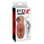Мастурбатор Pipedream PDX Plus Perfect Pussy Double бежевый, 14 см