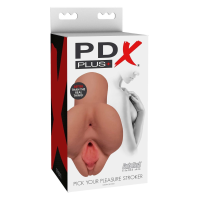 Мастурбатор 2 входа Pipedream PDX Plus анус и вагина, 16.5 см