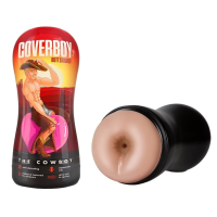 Мастурбатор анус Blush Coverboy Cowboy бежевый, 18.5 см