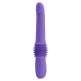 Вибратор с фрикциями Pretty Love Pazuzu Thrusting, фиолетовый, 29.2 х 3.2 см