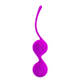 Вагинальные шарики PRETTY LOVE Kegel фиолетовые, 16 х 3.3 см