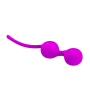 Вагинальные шарики PRETTY LOVE Kegel фиолетовые, 16 х 3.3 см