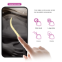 Анальный вибратор Pretty Love Jefferson с электростимуляцией, с приложением, фиолетовый, 9.2 х 3.4