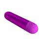 Вибропуля Pretty Love Kiwi фиолетовая, 8 х 1.8 см