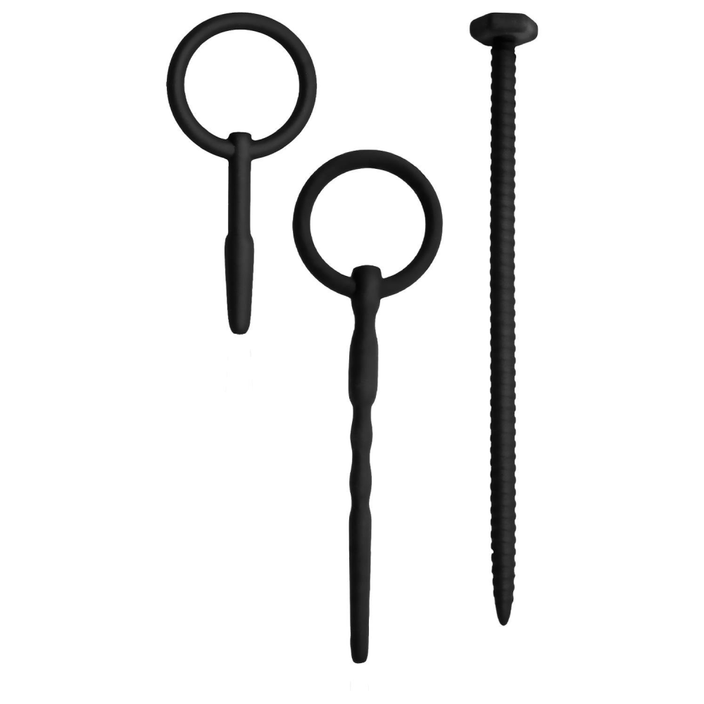 Набор уретральных катеторов NMC Knot Knot черный, 3 шт