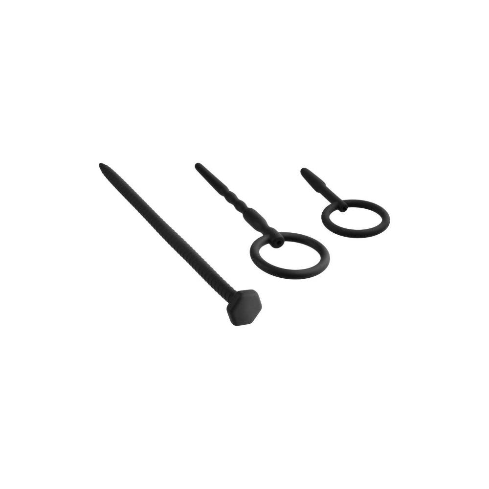 Набор уретральных катеторов NMC Knot Knot черный, 3 шт