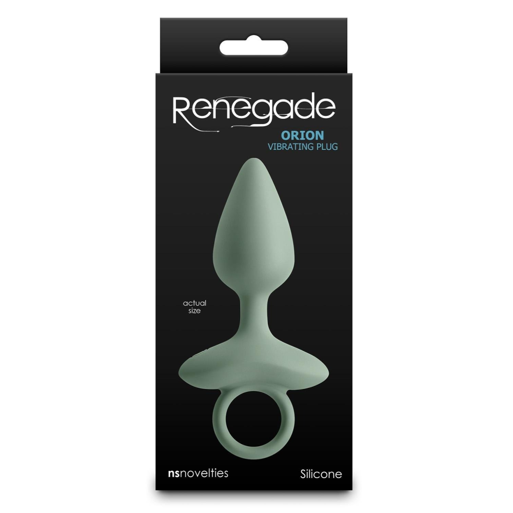 Анальный вибратор NS Novelties Renegade зеленый, 13 см