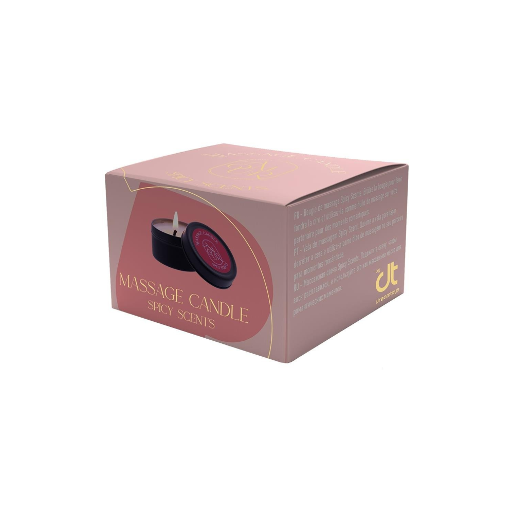 Массажная свечка Dreamtoys Amour с пряным ароматом, 30 г