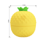 Клиторальный пульсатор PRETTY LOVE Pineapple Secret желтый, 5,7 х 5,1 см