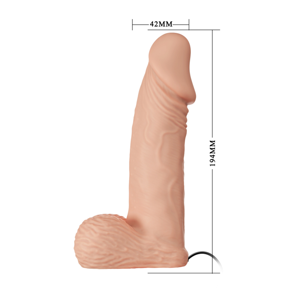 Страпон реалистик Baile Ultra Female Strap-On женский, 19.4 см