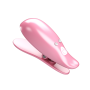 Вибростимуляторы-зажимы для сосков Pretty Love Leaf, розовые, 5.1 х 1.9 см