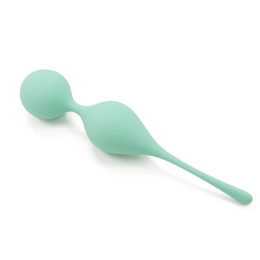 Вагинальные шарики Sweet Em на мягком соединении, бирюзовые,17 х 3.3 см