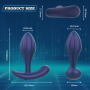 Массажёр простаты Every Night Toys Miah с дистанционным управлением, синий, 10 режимов вибрации