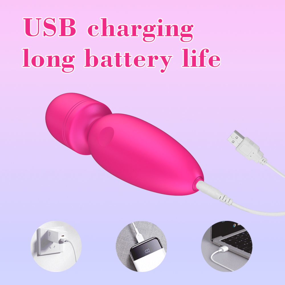 Мини-вибратор микрофон Every Night Toys Amy розовый, 10 режимов вибрации