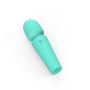 Мини-вибратор микрофон Every Night Toys Sharon бирюзовый, 10 режимов вибрации