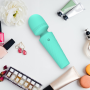 Мини-вибратор микрофон Every Night Toys Sharon бирюзовый, 10 режимов вибрации