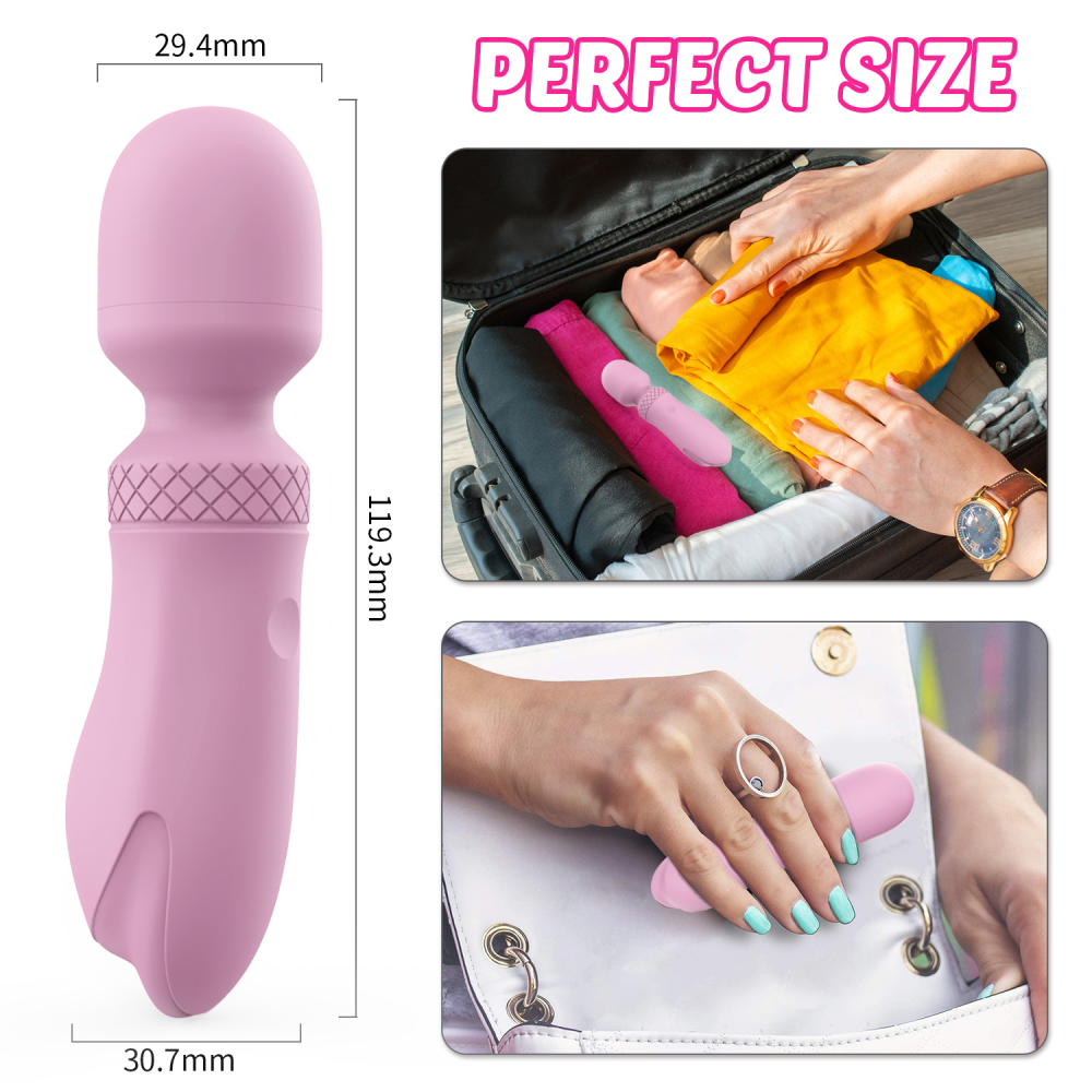 Мини-вибратор-микрофон Every Night Toys Scarlett лавандовый, 10 режимов вибрации