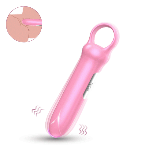 Мини-вибратор Every Night Toys Merry светло-розовый, 10 режимов вибрации