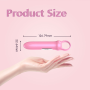 Мини-вибратор Every Night Toys Merry светло-розовый, 10 режимов вибрации