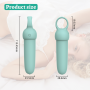 Мини-вибратор Every Night Toys Elliot светло-бирюзовый, 10 режимов вибрации