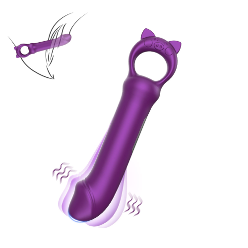 Мини-вибратор Every Night Toys Grace фиолетовый, 10 режимов вибрации