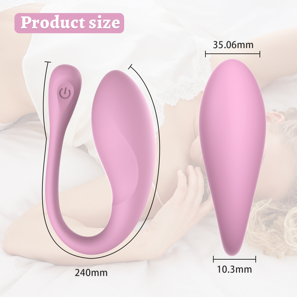 Виброяйцо Every Night Toys Isadora с дистанционным управлением, лавандовый, 10 режимов вибрации
