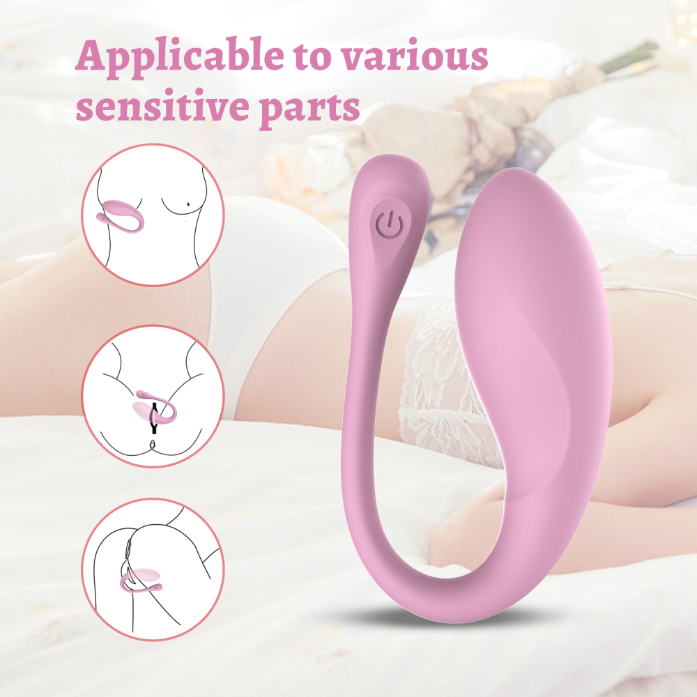 Виброяйцо Every Night Toys Isadora с дистанционным управлением, лавандовый, 10 режимов вибрации