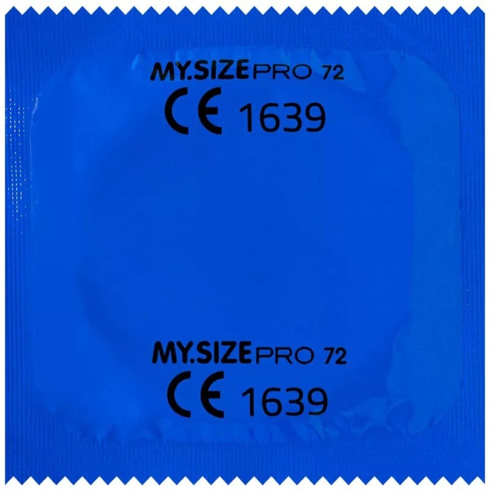 Презервативы латексные My.Size Extra Large 72 мм (цена за упаковку, 3 шт.)