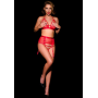 Бюстгальтер открытый OhMyG! Paris Half Bra кружевной, красный, M/L