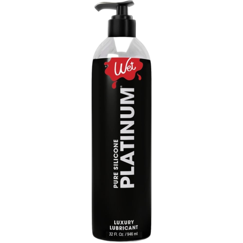 Лубрикант универсальный Wet Platinum Premium на силиконовой основе, 946 мл