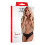 Стринги с открытым доступом Daring Intimates Jane кружевные, черные, S-M