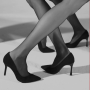 Колготы для БДСМ легко рвущиеся UPKO Tearable ультратонкие, черные, One Size